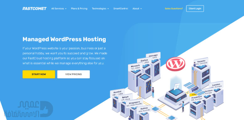 FastComet WordPress Hosting